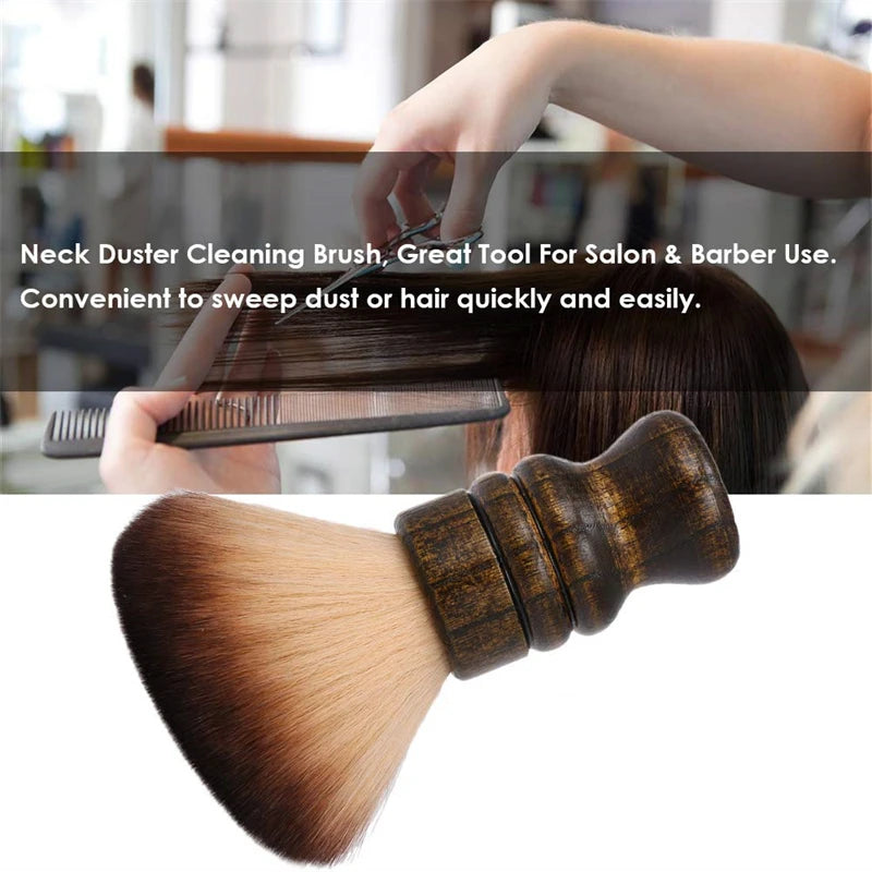 Professional Hairdresser Neck Dust Brush Barbershop Hairdressing Cleaning Brushes Salon Barber Styling Cleaner Tools Accessories