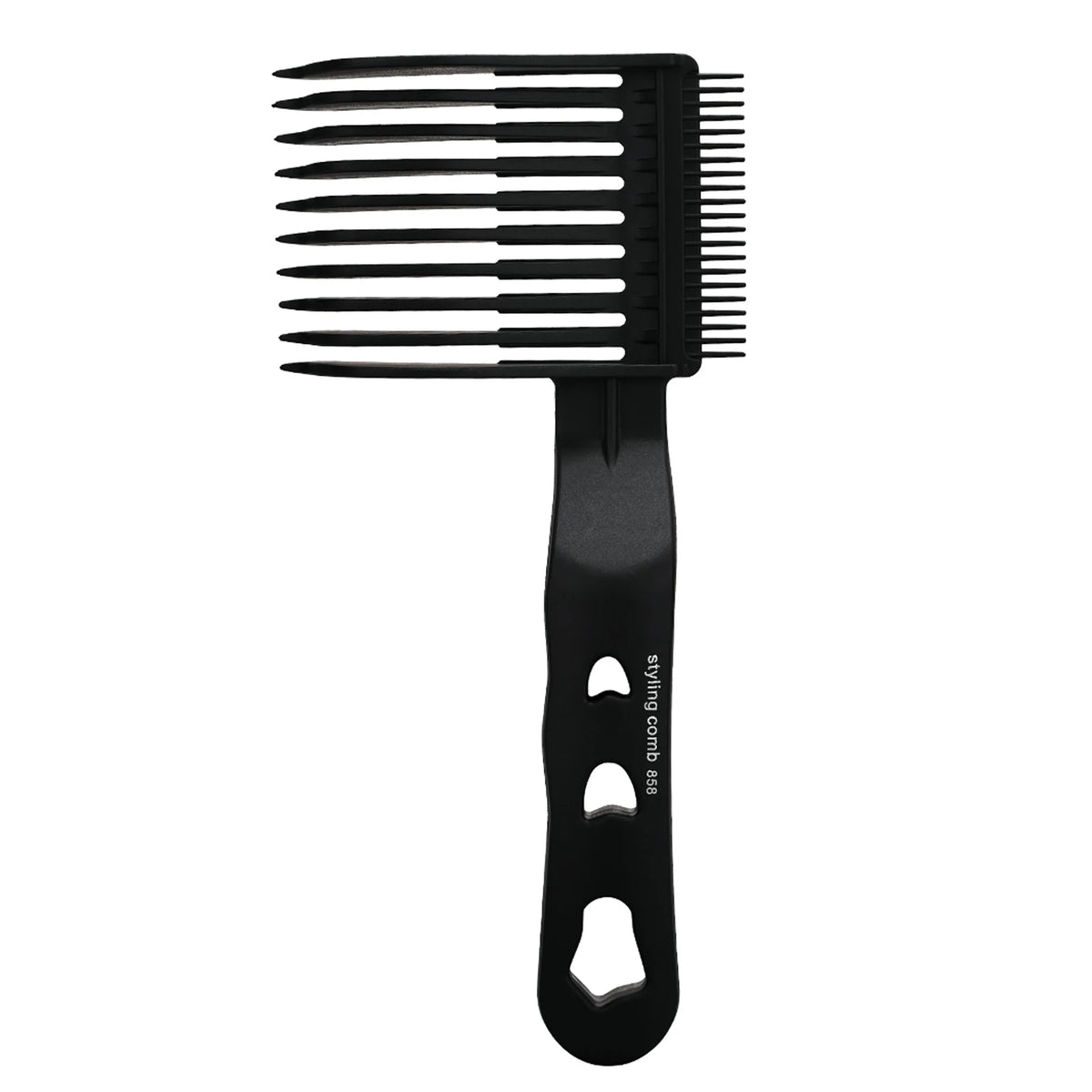 2PCS Barber Flat Top Hair Cut Comb Set Pro Barbershop Men's Curved Positioning Hair Clipper Comb Salon Hairdresser Tool Supplies