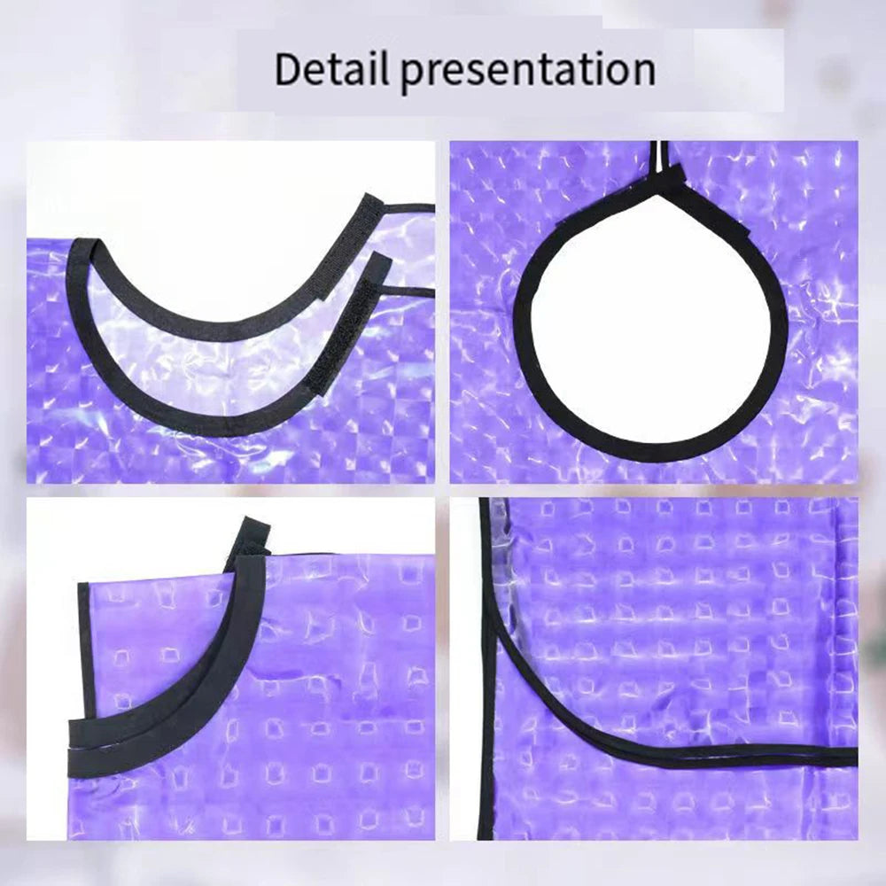 Hair Cutting Collar Waterproof Colouring Cape Barber Cloth Hairdressing Hair Dye Gown Perm Baking Oil Cape Tool Haircut Cape