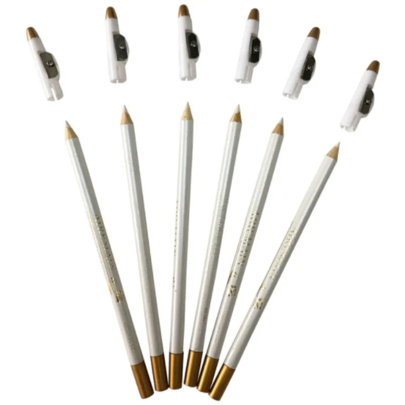 Pencil For Men's Beard Edge Hairdressing Trace Barber Barbershop Accessories Sharpener Hair Line Pen Makeup Eyebrow Pencil