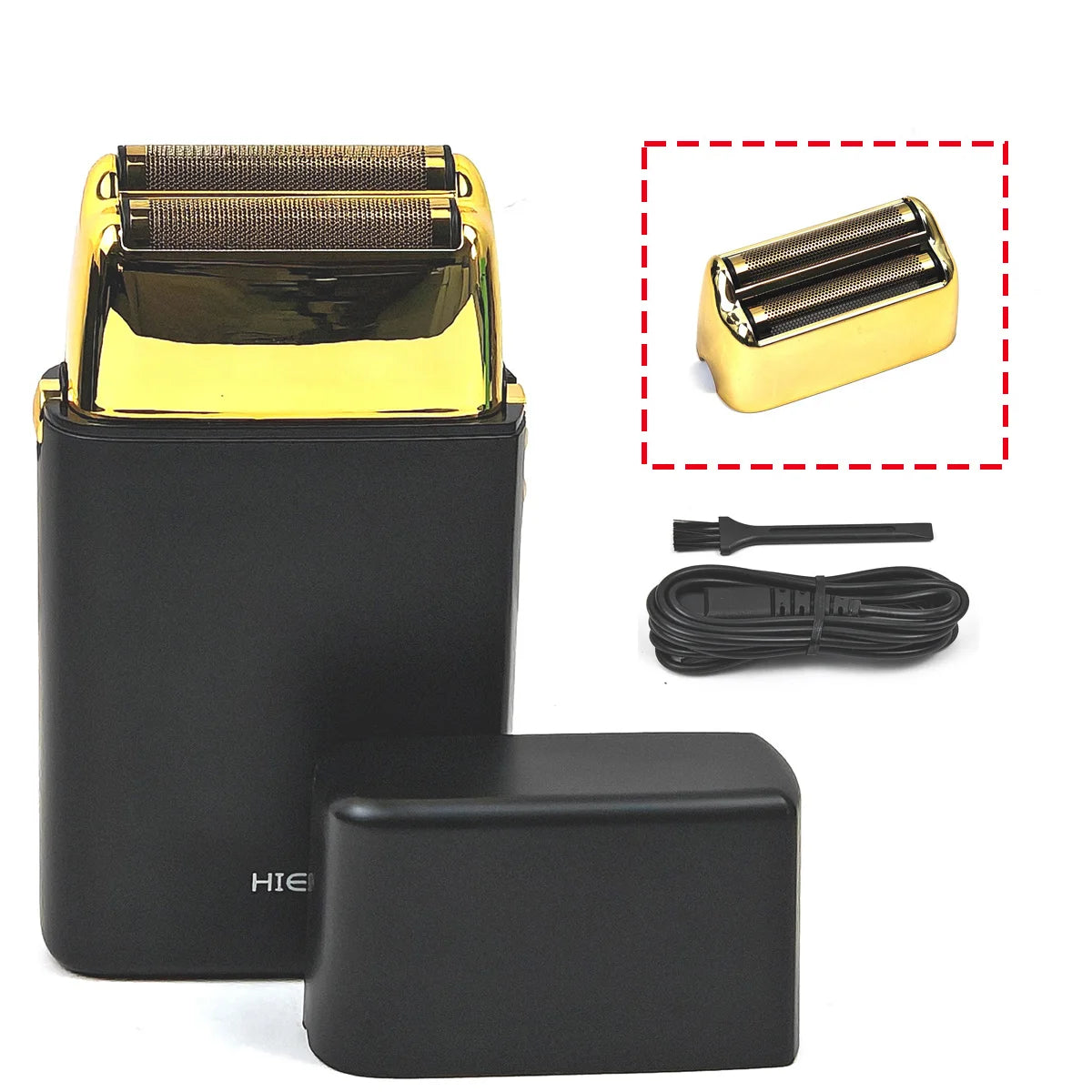 BRDCLIP Men’s Professional Shaver Cordless Beard Clipper 8200RPM Hair Trimmer Barber Shop Oil Head Salon Shaving Machine