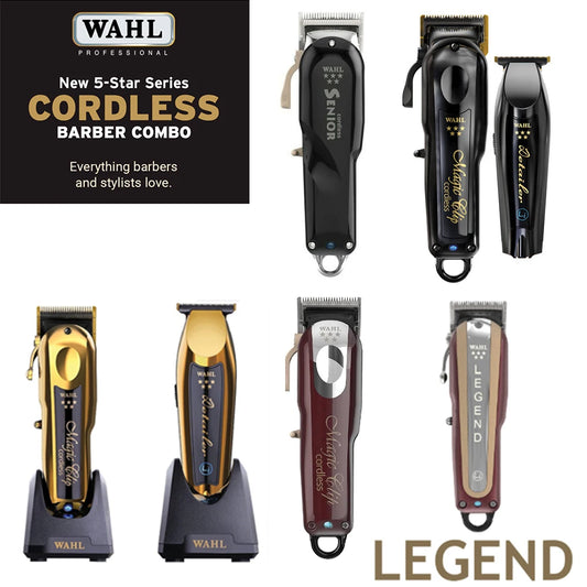 Professional Barberology FX Clipper Trimmer JRL 2020C 2020T WAHL Magic Clip Cordless Hair Cut Machines for Barber and Stylist