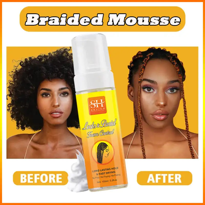 150ml Hair Foam Mousse For Styling Hair Curly Hair Styling Moisturizing Mousse Hair Styling Foam Hair Relaxer Cream Oilfor Wig