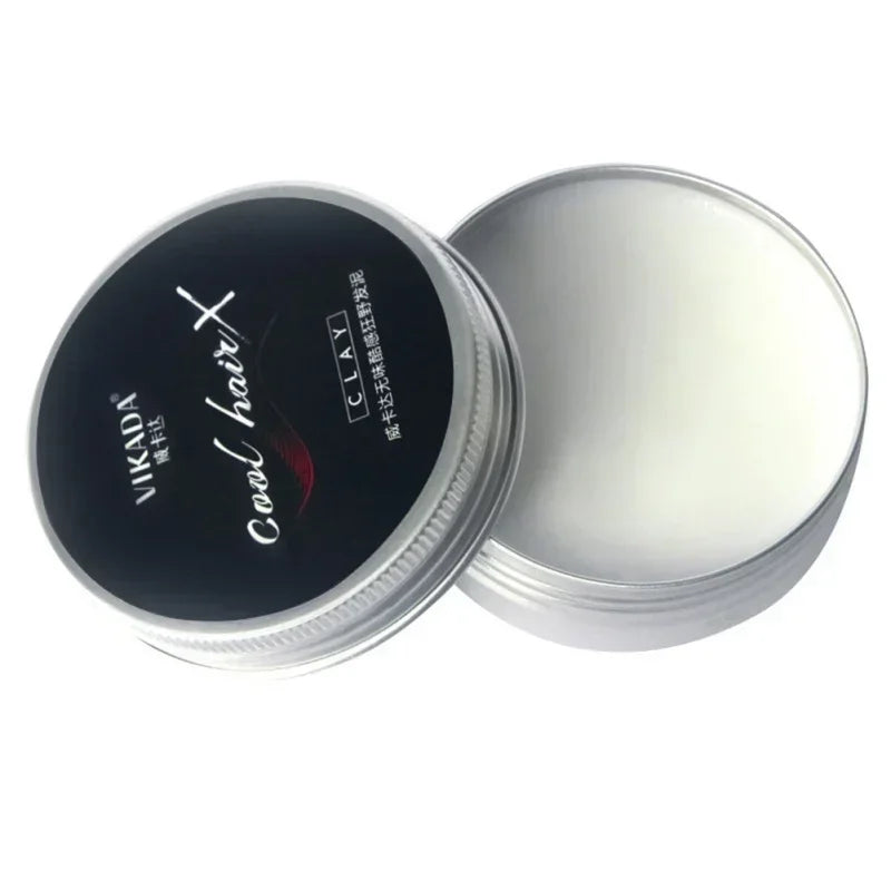 Hair Clay Strong Hold Matte Hair Styling Wax Men Hair Styling Mud Non Greasy Styling Daily Clay High Strong Creme Para Cabelos