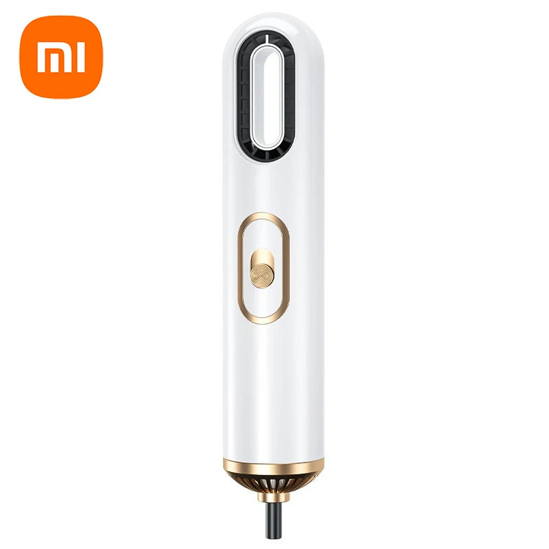 XIOAMI Hair Dryer Hair Styling 3-in-1 Mini Portable Hair Dryer Curling Comb Brush Curling Iron Straightener Manual Hair Dryer