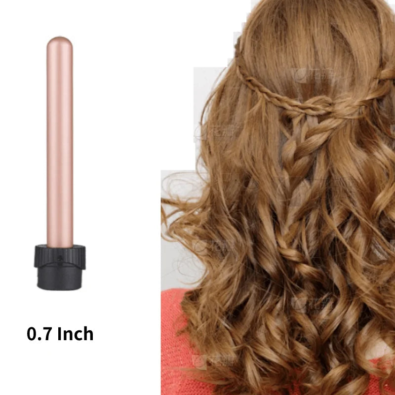 Customizable Electric Curling Iron Hair Tools Professional Roller Curls Wand Fast Heating Up  Curling Iron for All Hair Types