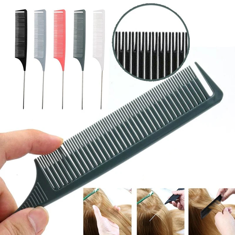 Comb Hair Combs Hair Salon Dye Comb Separate Parting for Hair Styling Hairdressing Antistatic