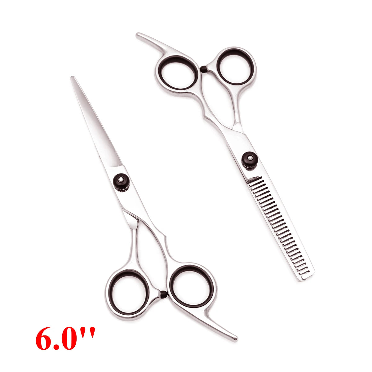 6'' Professional Hair Scissors Thinning Cutting Shears Hairdressing Comb Razor Set Salon Barber & Home Japan Steel