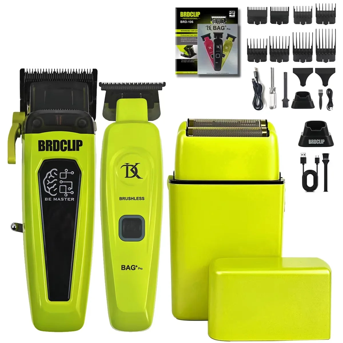 New Professional BRDCLIP FA1C FA1T 808 7500RPM Barber Hair Clipper Electric Shaver Trimmer Hair Finish Machine DLC Blade Base