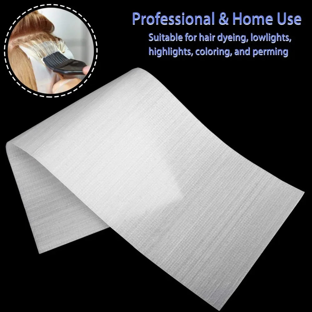 110Pcs Professional Thicken Perm Paper Hair Curler Dye Foil Highlighting Hairdressing Salon Permanent Products Styling Tools