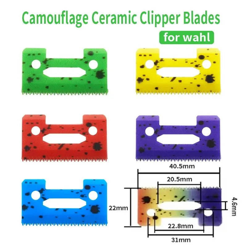 Replacement Ceremic Blade Cutter For Wahl 8148 Hair Trimmer Machine Professional Barber Clipper Blades Salon Styling Tools