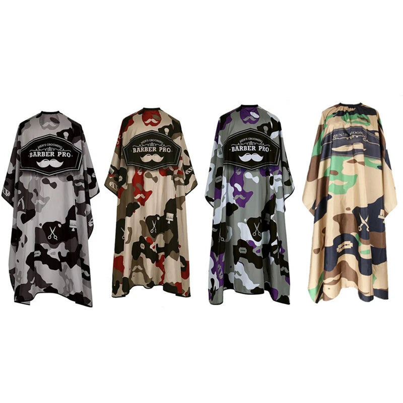 Hair Salon Hairdresser Cutting Gown Professional Barber Cape Apron Hairdressing Cloth Barbershop Styling Accessories Supplies