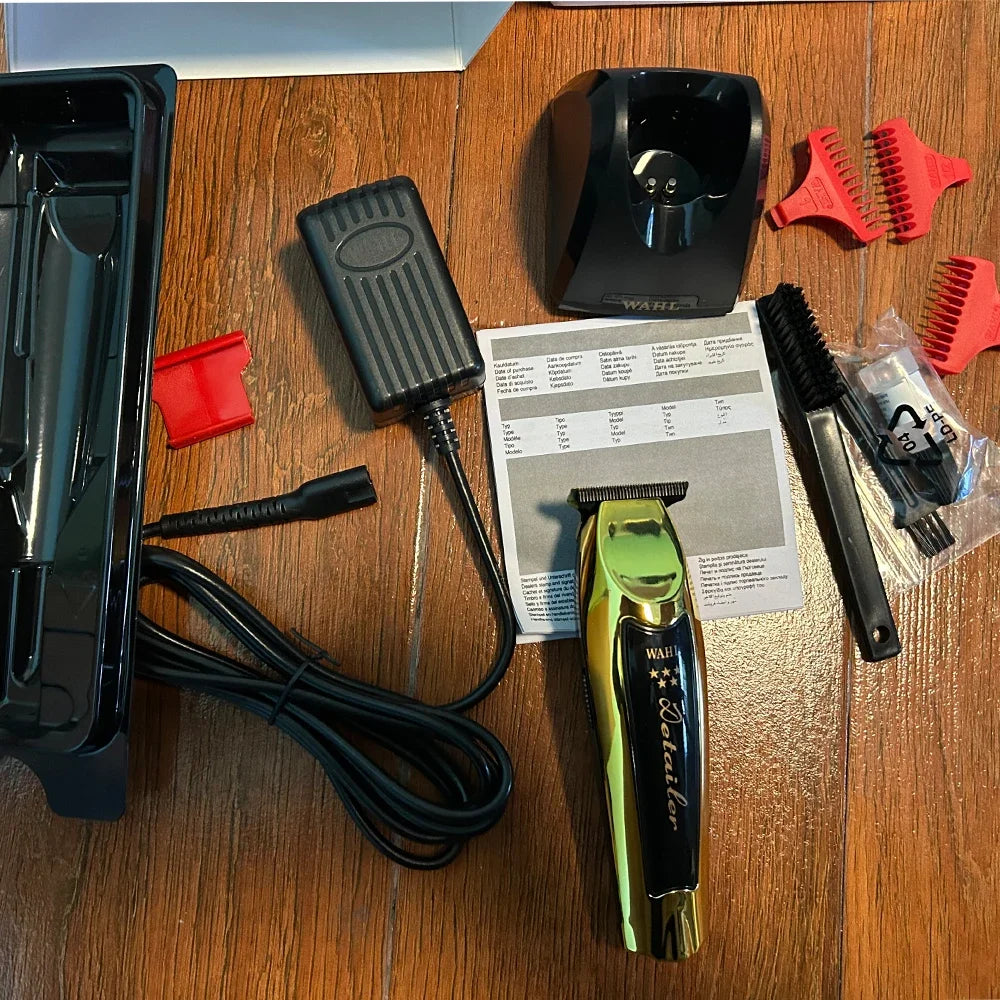 Original  Wahl Hair Clipper for Barbers, 5-Star Series, Cordless Hair Clipper, Magic Clip  & Detaliers & Vanish