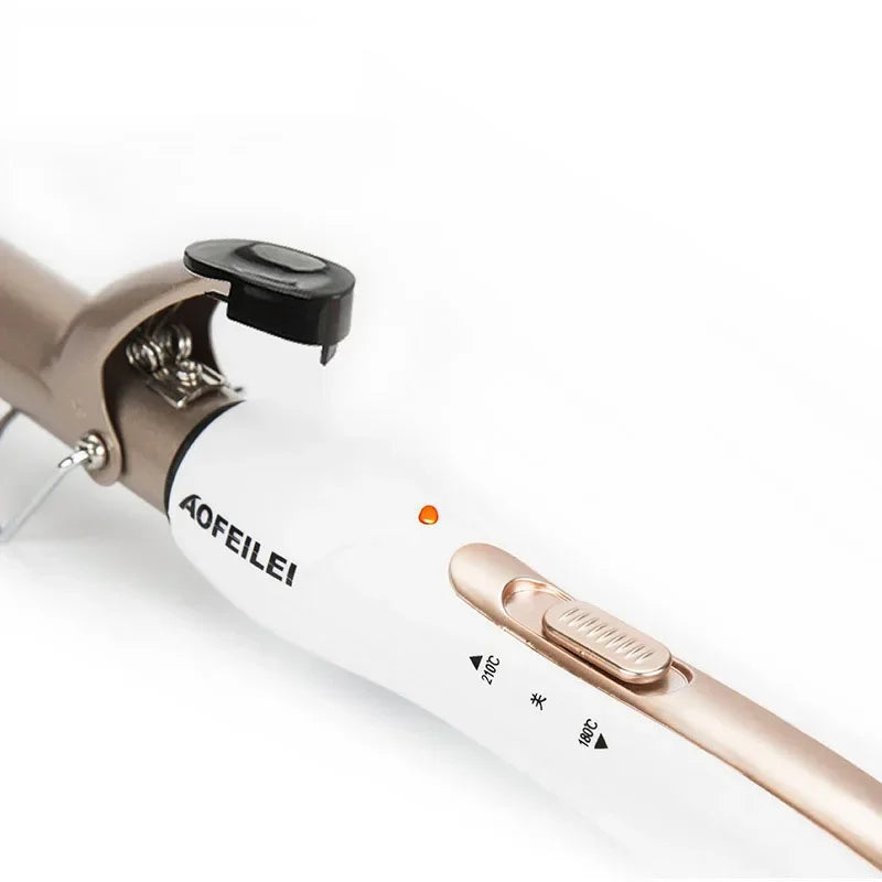 Aofeilei 19-38mm Ceramic Electric Hair Curlers 38mm Big Curl Curling Iron 19mm Hair Culers 25mm Curling Iron 32mm Hair Crimper