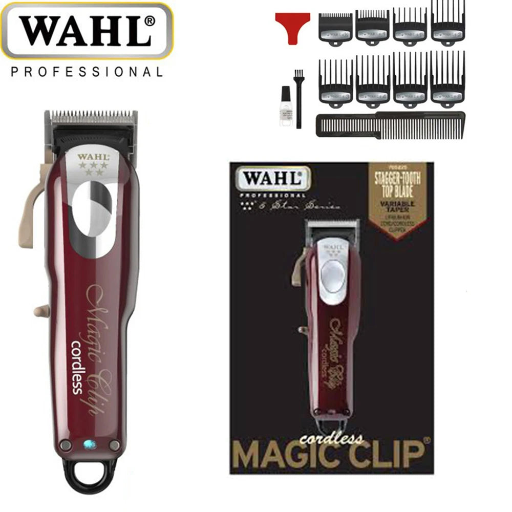 Wahl 5 Star Series 8148 Magic Clip Professional Barber Cordless Hair Clipper&Hair Trimmer&Foil Shaver For Barbers and Stylists