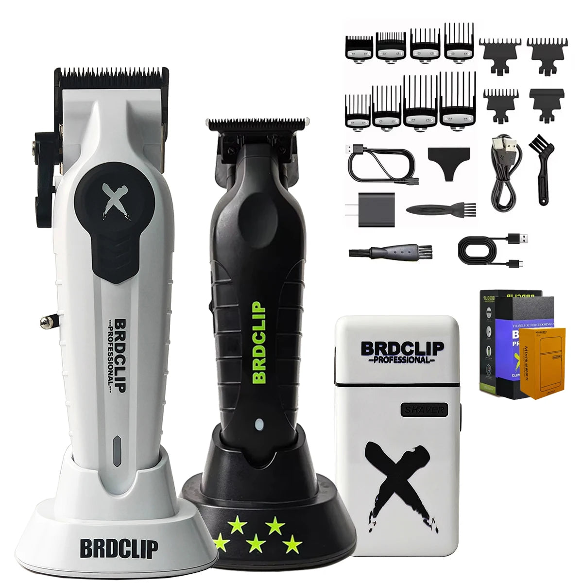 New Professional BRDCLIP FA1C FA1T 808 7500RPM Barber Hair Clipper Electric Shaver Trimmer Hair Finish Machine DLC Blade Base