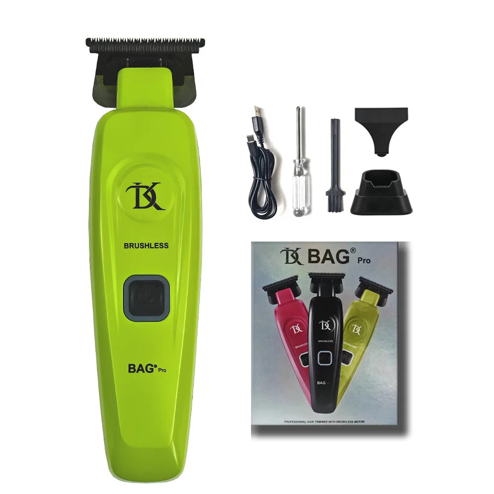 New Professional BRDCLIP BRD106 078 Hair Clipper 7500RPM 7200RPM Hair Salon Trimmer DLC Blade with Charging Base Barber for Men