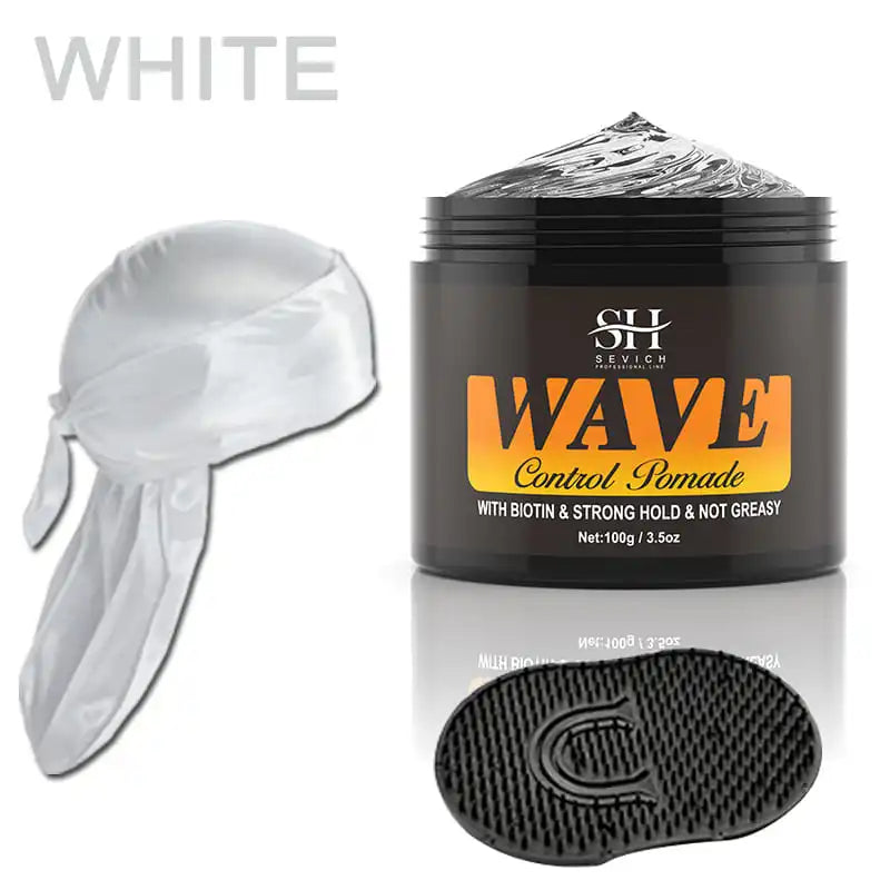 Edge Control Hair Gel Wavy Frizz Control Gelatin For Curly Hair Anti-Hair Loss Pomade Hair Styling Nourishing Wax For Hair Man