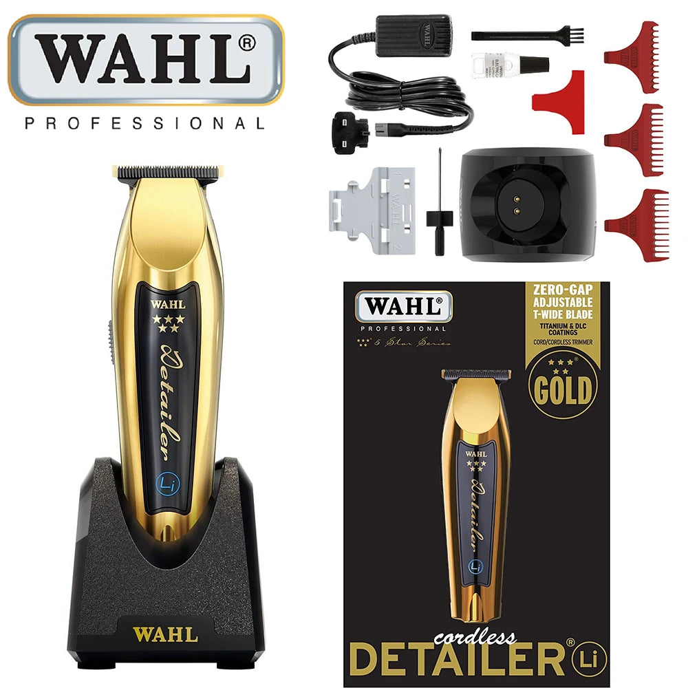Professional Barberology FX Clipper Trimmer JRL 2020C 2020T WAHL Magic Clip Cordless Hair Cut Machines for Barber and Stylist