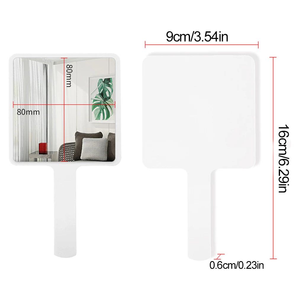 1Pcs Mirror Portable Mirror Women Salon Supplies