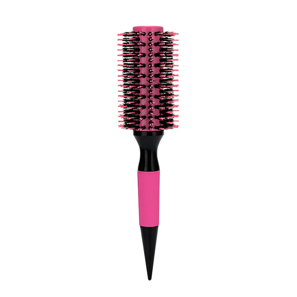Round Tube Curly Hairs Rollers Hair Comb for Barber Salon Hair Brush Styling Hairbrush Hairdressing Combs Tools