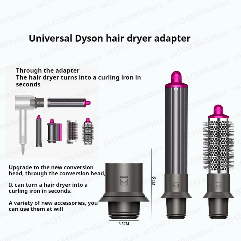 Upgraded Adapter Hair Dryer Curling Automatic Curling Nozzle SenCiCiMen X13 Super Hair Dryer Accessories Cylinder Comb Nozzles