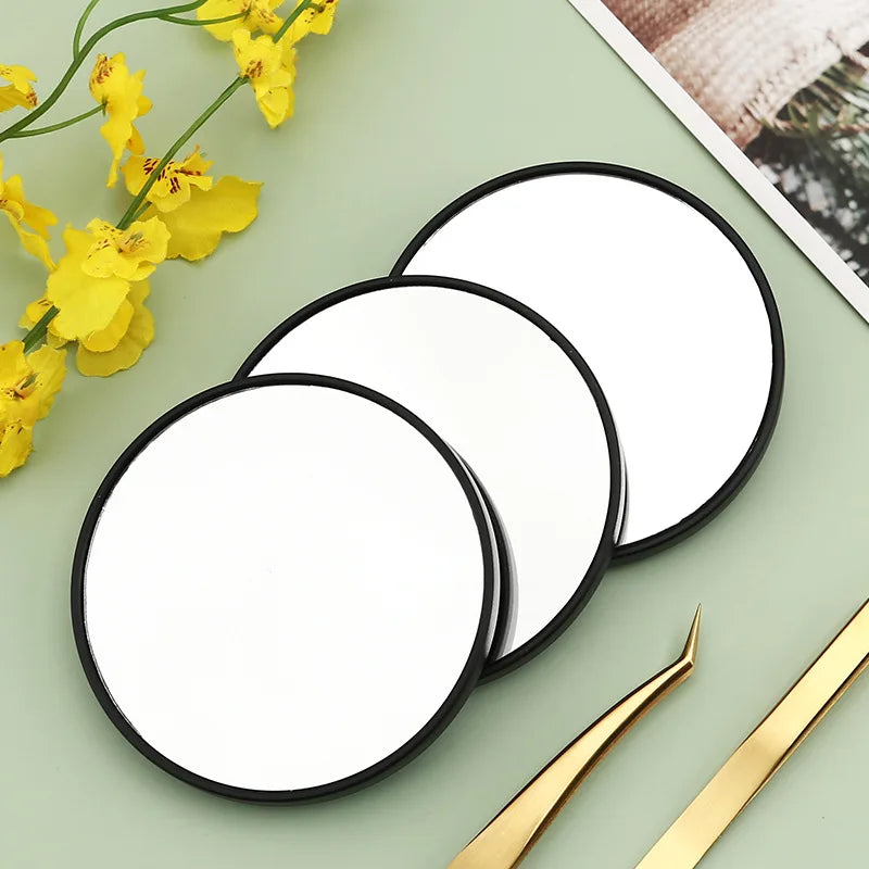 5X/10X/15X Magnifying Mirror with Suction Cup Round Cosmetics Makeup Mirror Shaving Bedroom Compact Magnification Vanity Mirrors