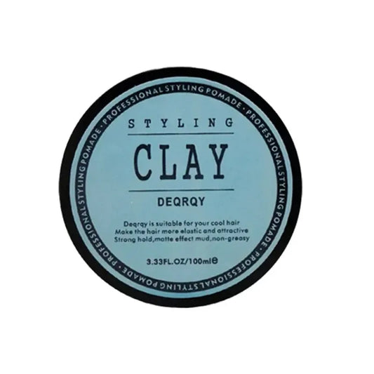 Fashion Matte Finished Styling Clay Daily Use Mens Hair Clay High Strong Hold Low Shine Hair Styling Wax Creme Hair Care