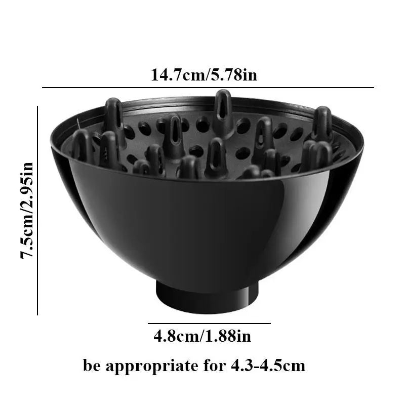 New Universal Hair Diffuser Adaptable For Blow Dryers With Design Curly Hair Large Wind Hairdressing Salon Supply Styling Tool