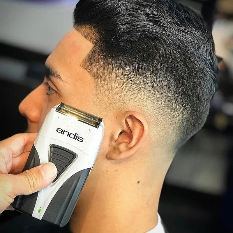 Original American ANDIS Profoil Lithium Plus 17205 barber hair cleaning electric shaver for men razor bald hair clipper supplies