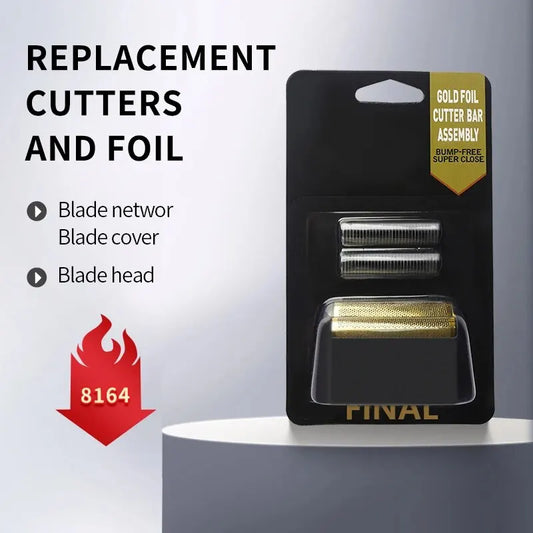 Professional Electric Shaver Cutter Head Replacement Foil And Blade For Wahl 8164 5 Star Service Hair Clipper Barber Accessories