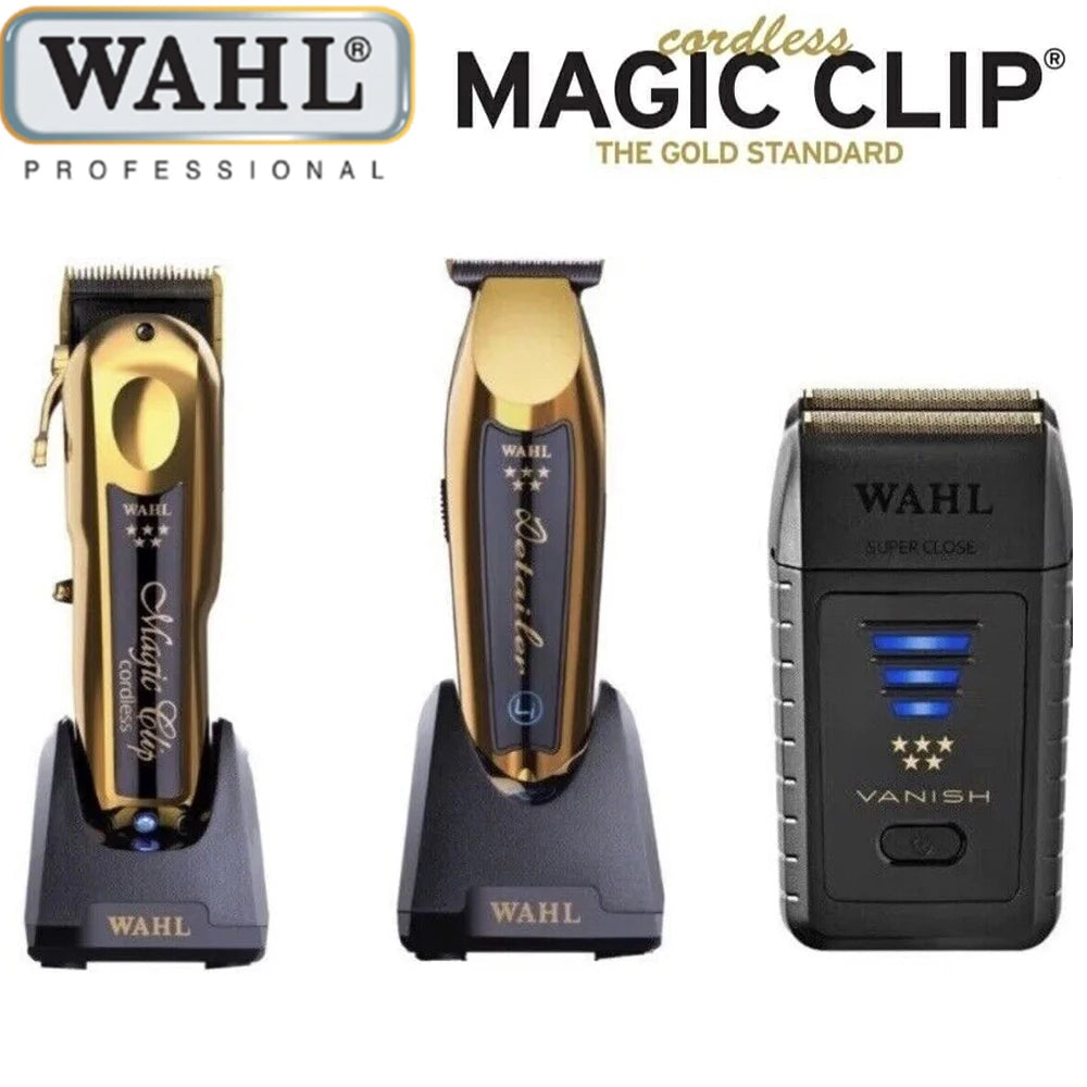 Wahl 5 Star Series 8148 Magic Clip Professional Barber Cordless Hair Clipper&Hair Trimmer&Foil Shaver For Barbers and Stylists