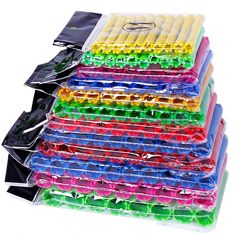 1Set 11 Sizes Hair Perm Rods Kit Cold Permanent Bar Plastic Curlers Home Use Hair Rollers Hairdressing DIY Tools Hair Style Tool