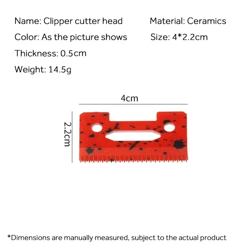 Replacement Ceremic Blade Cutter For Wahl 8148 Hair Trimmer Machine Professional Barber Clipper Blades Salon Styling Tools