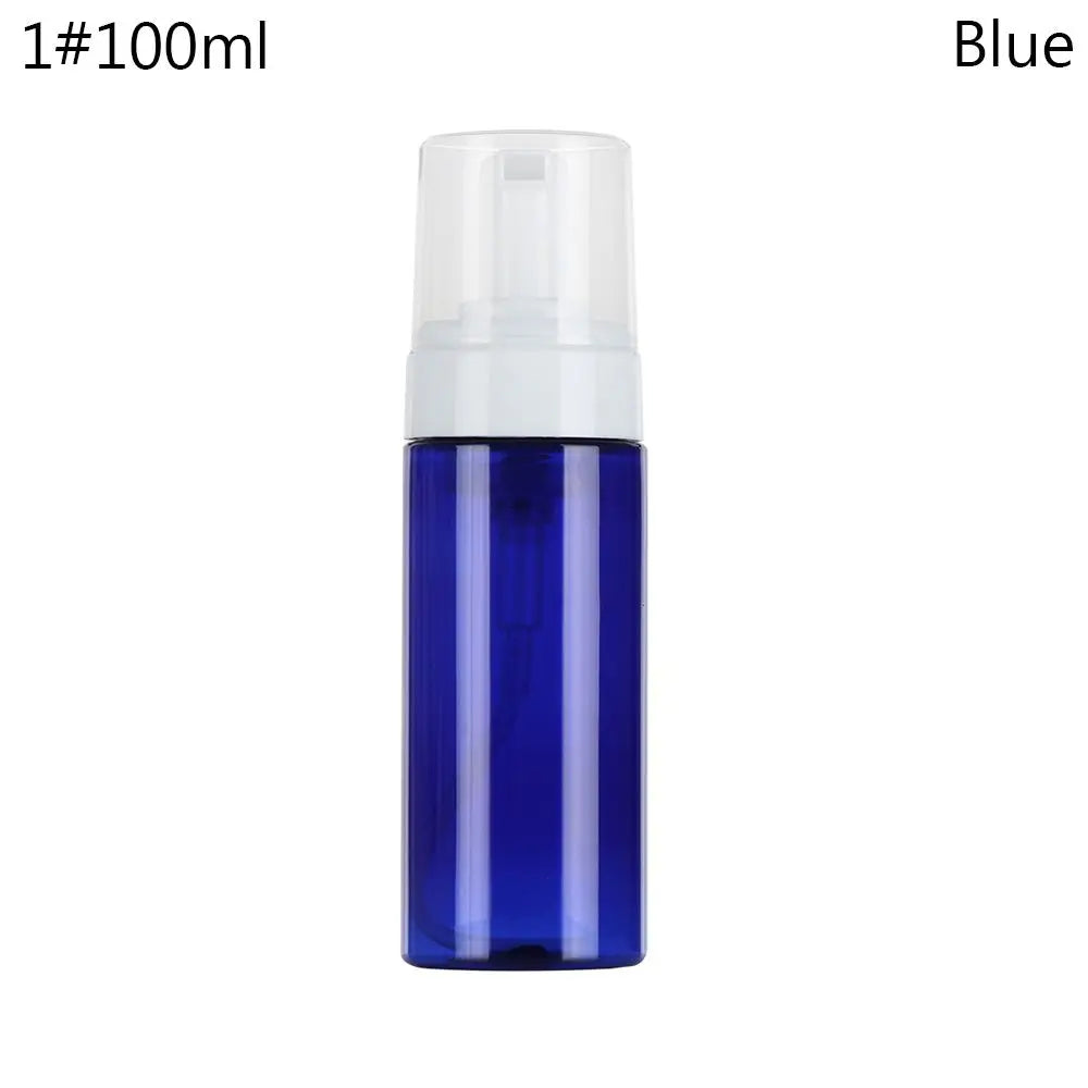 Clear Blue Shampoo Lotion Shower Gel Foam Pump Bottles Foaming Bottle Liquid Soap Whipped Mousse Points Bottling