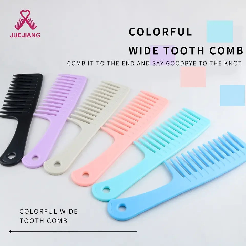 Super Hair Barber Wide Tooth Comb Hairdressing Salon Parting Stylish Hair Detangler Comb Styling Tool