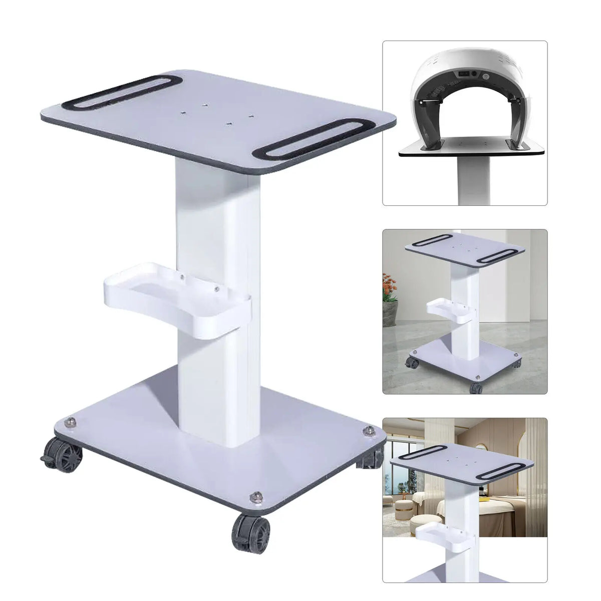 Salon Trolley Super Large Table SPA Rolling Cart for Beauty Machine