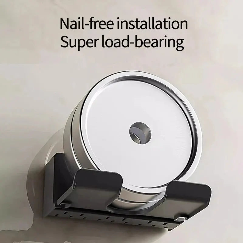 1 Pcs Hair Dryer Holder Wall Dryer Cradle Straightener Stand Hairdryer Organizer Box Plastic Hair Dryer Stand