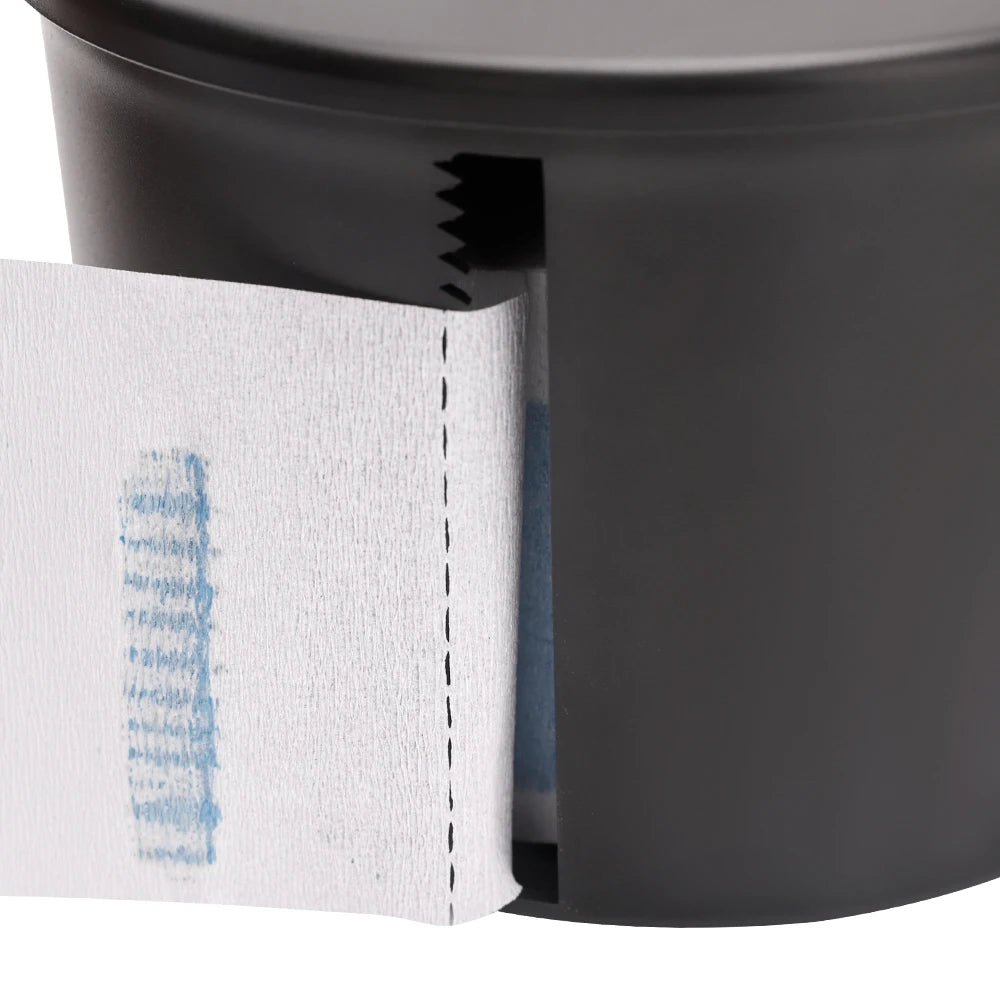 Barbershop Disposable Neck Strip Paper Torage Box Dispenser Barber Tissue Collar Tape Sneck Strip Container Barber Supplies ﻿