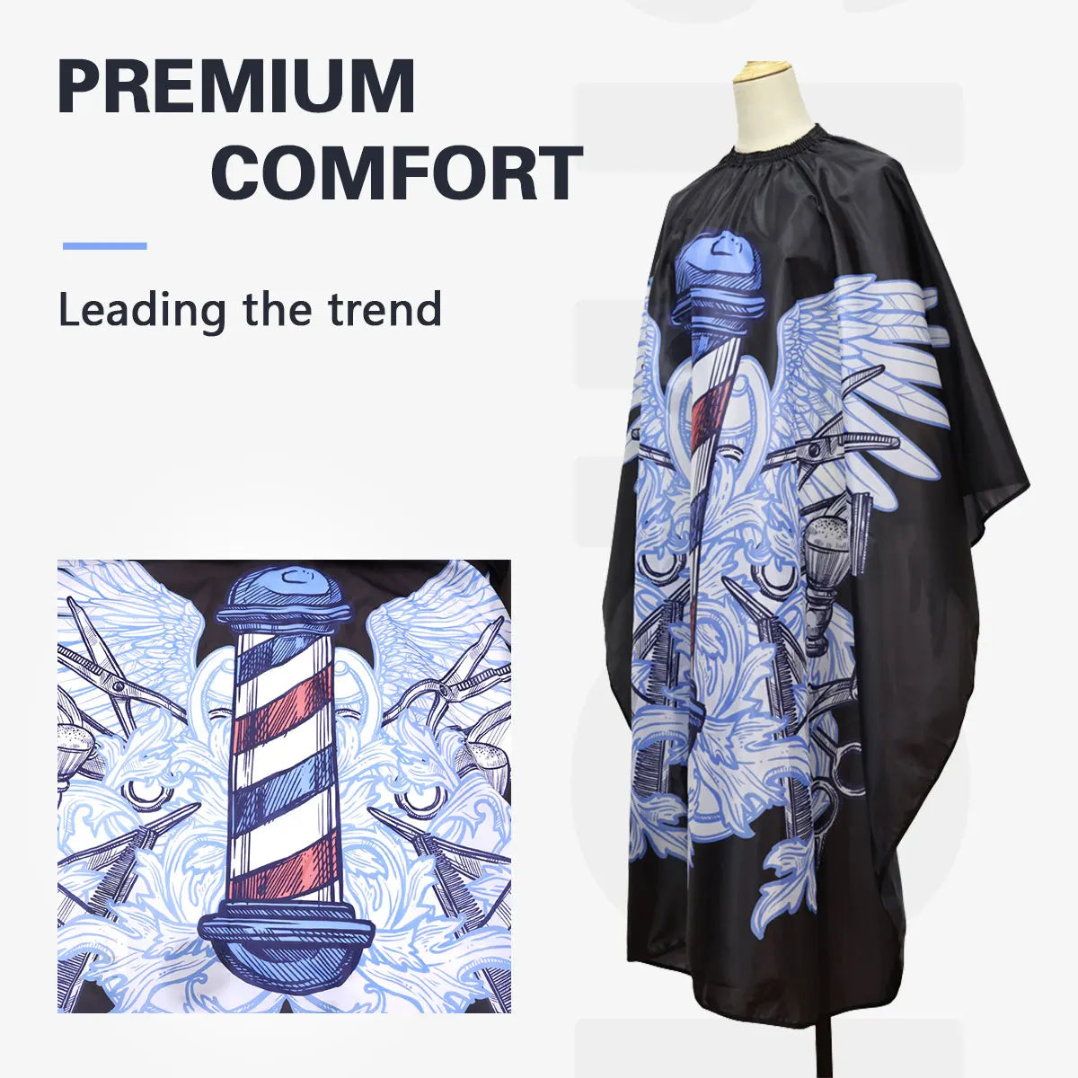 Professional Cutting Cloth Salon Hairdressing Haircut Apron Shawl Waterproof Barber Cape Barbershop Hairdresser Styling Supplies