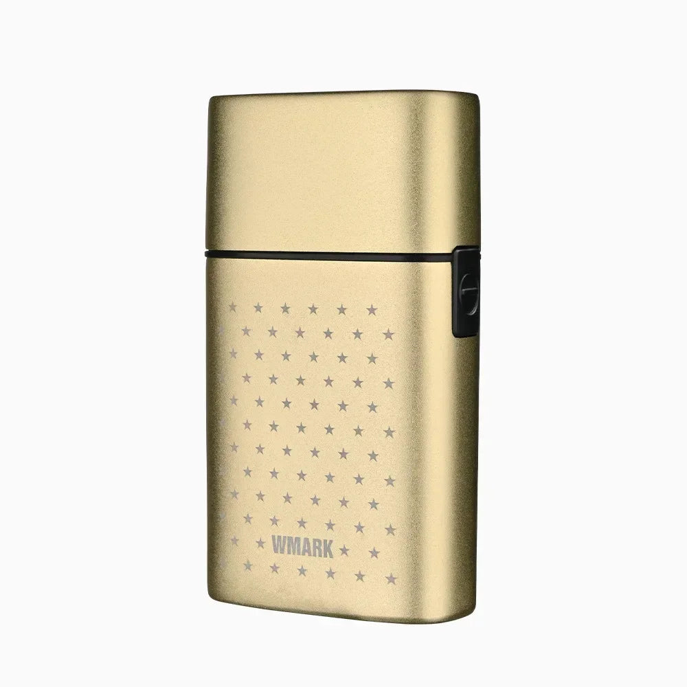 WMARK NG-998 Barber Shaver Shaper Electric Shaver Beard USB Electric Razor For Oil Head Shaving Machine Push White, 8100RPM