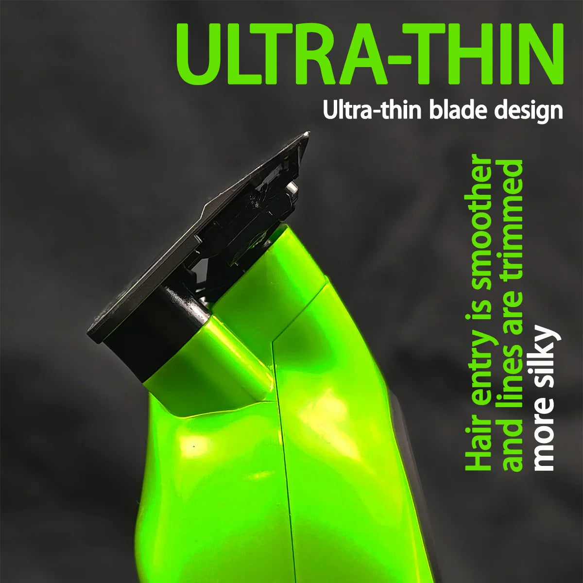 New 2025 BRDCLIP FA1T Green Professional Hair Trimmer Barber Carving Gradient Finish Machine Electric Clipper with Charger Stand