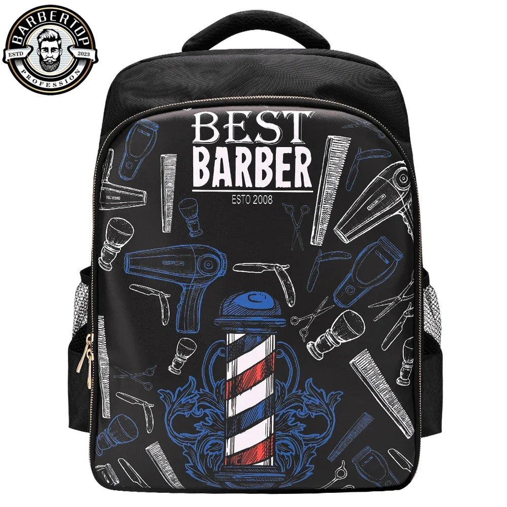 Barber Lights Salon Hairdresser Makeup Backpack Professional Large Capacity Multifunctional Portable Hairdressing Travel Bags