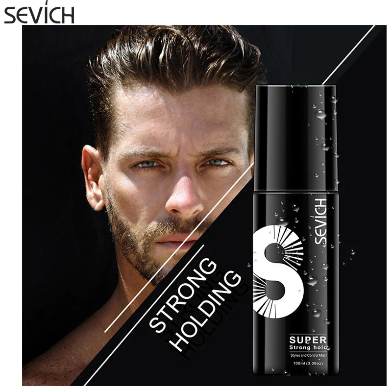 Sevich Hair Fixing Spray 100ml Men's Salon Styling Water Professional Hair Fiber Hold Spray Beauty And Hair Products
