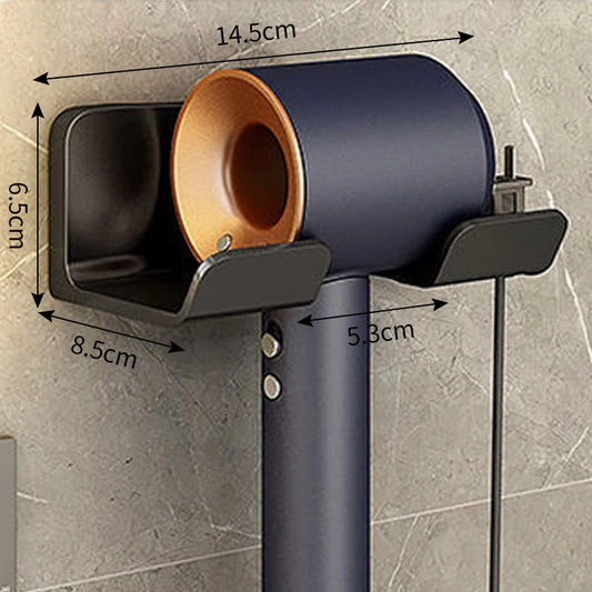 Hair Dryer Cradle Wall Shelves Hair Dryer Holder Hairdryer Organizer Box Blower Holder Shelf