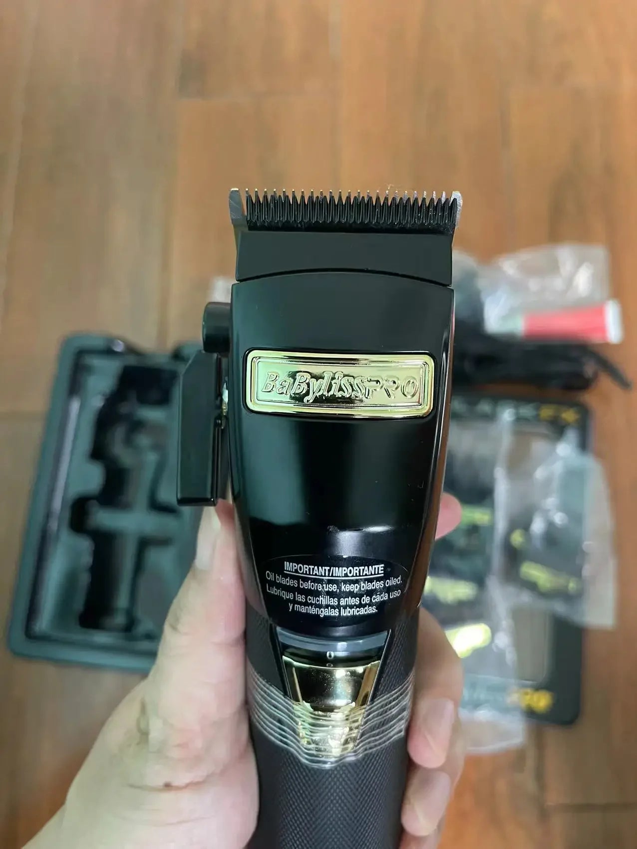 Original  Wahl Hair Clipper for Barbers, 5-Star Series, Cordless Hair Clipper, Magic Clip  & Detaliers & Vanish