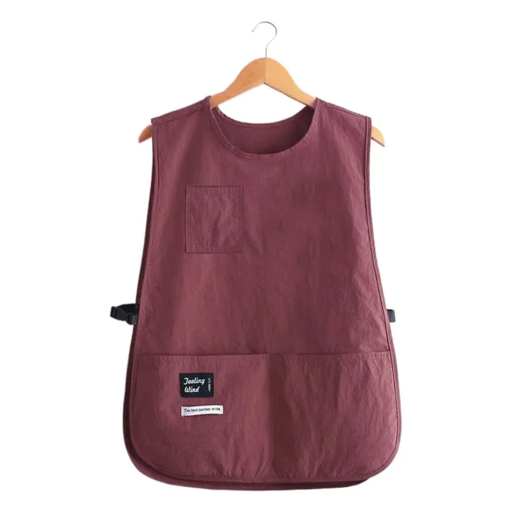 Waterproof Apron, Hairdressing Cloak, Hairdresser Vest, Advertising Shirt, Uniform, Beauty Salon, Nail Salon, Coat, Uniform