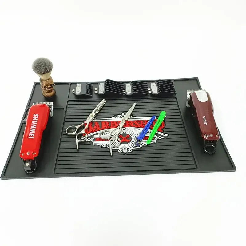 1pc Haircut Tools Storage Mat Storage Cushion Non-slip Mat Anti-skid Mat for Hair Salon Storage Barber Hair Dresser Accessories