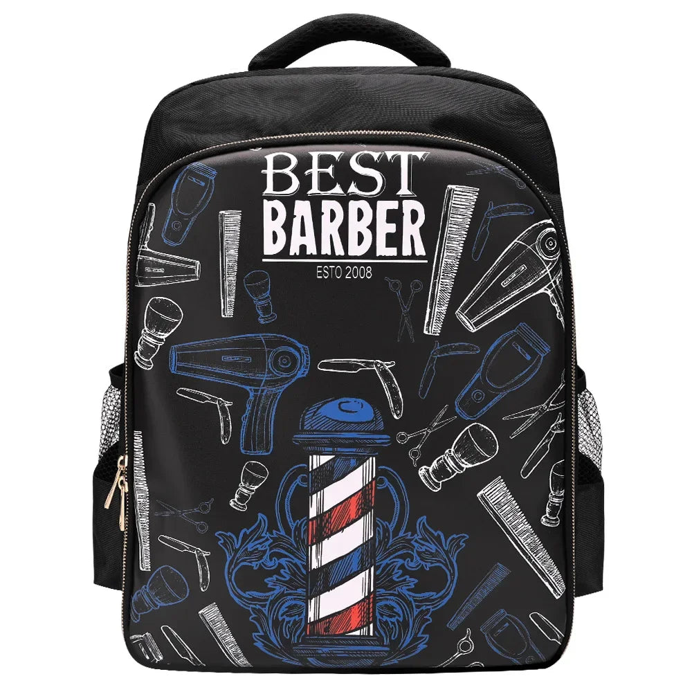 Barber Lights Salon Hairdresser Makeup Backpack Professional Large Capacity Multifunctional Portable Hairdressing Travel Bags