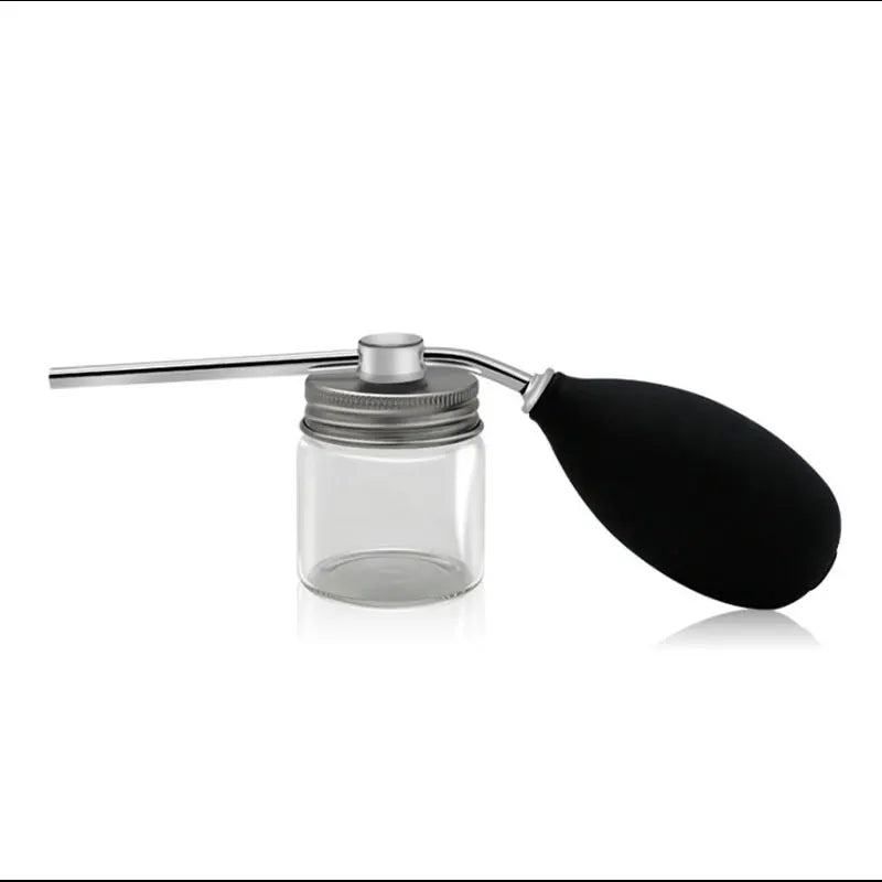 Barber Refillable Talc Fiber Powder Blower Puffer Hairdressers Talcum Hair Salon Powder Spray Bottle Barbershop